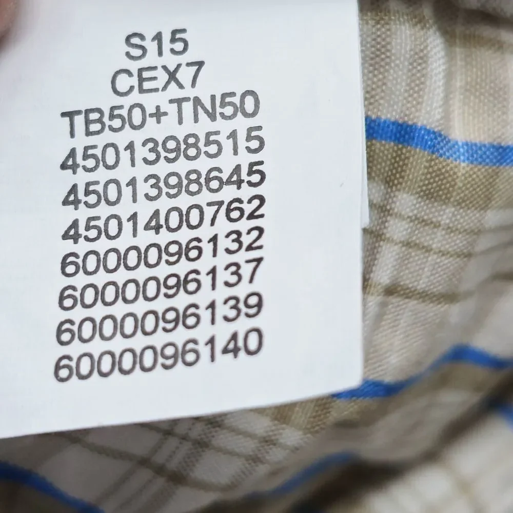 The North Face Seersucker Shirt Mens 2XL‎ Plaid Button-Up Hiking Lightweight TNF